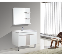 Nine-pastoral-floor-type bath cabinet in the form of a