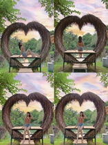 Bali Bird's Nest Net Red Punch Rattan Outdoor Scenic Spot Photograph Shake Voice Homestay Love Hanging Swing Chair