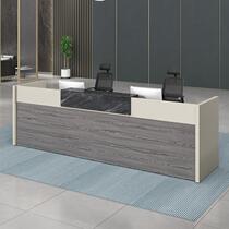 Company front desk reception desk simple modern consultation welcome cashier bar office counter desk desk