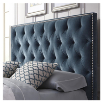 Headboard American European soft bag bed Simple cloth bed bedroom double leather bed hotel backrest board Model Room