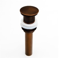 Bounce type full copper bathroom accessories sewer Jingdezhen ceramic 8007