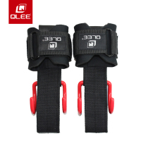 qlee weightlifting boost hook grip hook double hook grip with wrist hard pull amount training dumbbells male and female boost belt