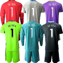  De Gea goalkeeper jersey 2021 season goalkeeper uniform No 1 Longmen team uniform Childrens adult long-sleeved short-sleeved