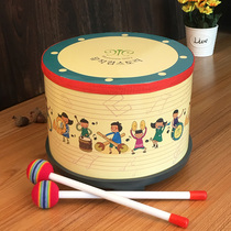 Orff Musical Instrument Drum Childrens Toys Kindergarten Percussion Musical Drum Cartoon Childrens Drum Korean Small Drum