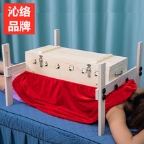 Solid wood can lift the pulse barrier moxibustion box household back large moxibustion box full body warm moxibustion instruments