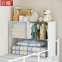 Dormitory bed wardrobe small cabinet lockers dormitory upper and lower berths save space student bed cabinet storage cabinet