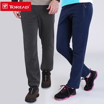 Pathfinder fleece pants men 17 autumn and winter women breathable warm antistatic casual trousers KAMF91695 92696