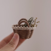 Bird and Beard Handmade Cultural Forest Cute Japanese Nitronic Basket Needle Accessories New Mode