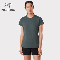 ARCTERYX ARCHAEOPTERYX WOMENs QUICK-DRYING QUADRA CREW SHORT SLEEVE T-Shirt