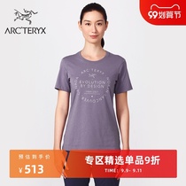 ARCTERYX Archaeopteryx Womens Casual RETURN TO Short Sleeve T-Shirt