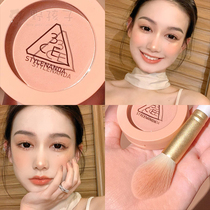 3CE monochrome blush liquid delectable repair highlight integrated plate dry rose official flagship store female