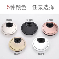 Thread desk desk cover round wire desktop cover mesh wire hole decoration computer desktop accessories hole