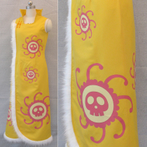 COS Dress-One Piece One Piecee-Boya Hankook Female Emperor Yellow cheongsam-Tea Garden River COS