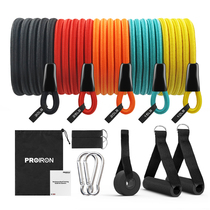 PROIRON tensile rope men and women full body training resistance belt yoga elastic belt home comprehensive fitness equipment