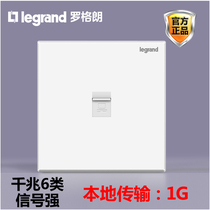 TCL Legrand Gigabit Class 6 computer network port socket Super class 6 single-port broadband network network cable socket panel