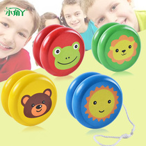 Childrens cartoon wooden puzzle yo-yo recollection youth wooden color yoyo Yo yo yo yo yo-yo nostalgic childhood toys