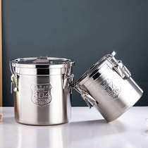 304 stainless steel sealed barrel Wine barrel Tea tank Transport barrel Milk barrel Fermentation barrel Edible peanut oil barrel Rice barrel