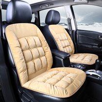 Room back cushion car waist cushion winter plush waist pillow office cushion integrated warm non-slip purple