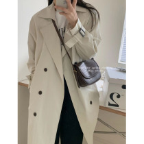Windcoat Jacket Woman 2022 Spring Autumn Season New large chic chic chic spring style with a high level of design