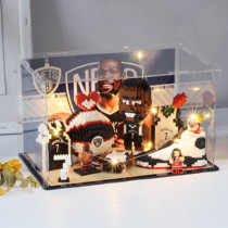  Durant Harden James Kobe Muyu star building block club peripheral assembly model hand-made souvenir gift