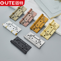 Gute 304 stainless steel female hinge door bearing letter hinge 4 inch thick non-slotted wooden door hinge