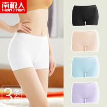 Antarctic people belly lift hip safety pants womens summer thin anti-skinless Ice Silk seamless underwear leggings