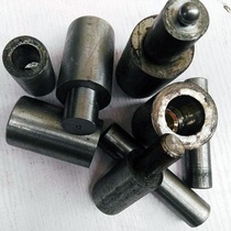  Door shaft Heavy-duty cylindrical hinge door bearing welded shaft Upper and lower hinge Big iron door door shaft m8-55mm