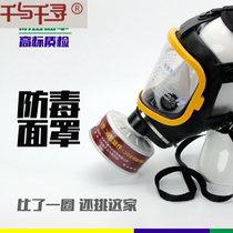 Gas mask respirator full face mask air respirator with spherical full face mask electric air supply mask