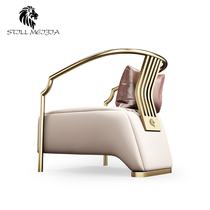 Italian light luxury leisure chair lazy single sofa chair home Modern simple computer chair book chair balcony chair FD04