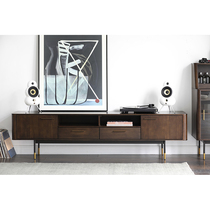 Nordic expression norhor Helm TV cabinet Middle American solid wood furniture Living room audio-visual Audiovisual Cabinet