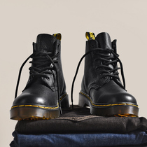 1460 lychee tattoo Martin boots Mens leather boots High Help Inn Wind 6 holes Locomotive Short Boots Spring Ins Tide Men Shoes