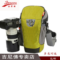 Genifer 31108 photography bag Shoulder SLR bag Digital camera bag 70-200 sets of machine bag triangle bag gun bag