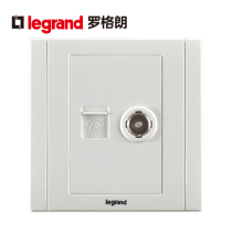 Rogrand switch socket panel Meihan Yabai telephone TV socket wall switch socket wired voice plug