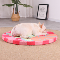 Pet dog mat Four Seasons universal sleeping winter nest large dog kennel round removable washable bite-resistant and bite-resistant summer