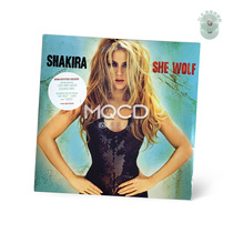 Booking] Shakira She Wolf 2LP UO Light Green Color Vinyl Record