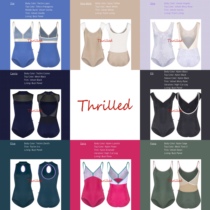 Thrilled crispy lotus YUMIKO spot Collection vol 10 ballet body suit exercise Pilates