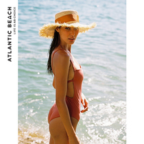 AtlanticBeach French retro one-piece swimsuit female summer conservative ins Wind 2021 New Fashion Swimsuit