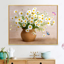 Little daisy cross stitch 2020 new living room thread embroidery 2021 dining room full of their own embroidery bedroom handmade flower series