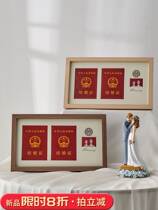 Creative knot frame swing registration film building block solid wood hanging wall di stage y custom wedding anniversary couple gift