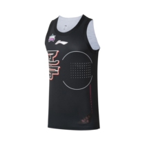 China Li Ning CBAl Liaoning Team Mens Competition blouses Cool Must-win Fashion Sports T-shirt AYS193