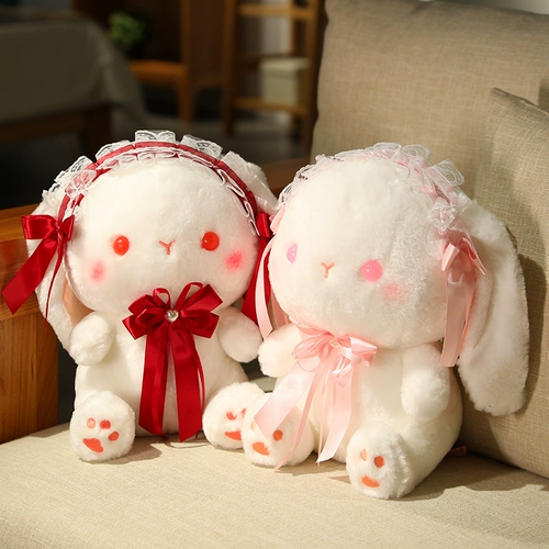 Милый плюшевый кролик, игрушка, подушка для сна, кукла, стиль Лолита, подарок на день рождения