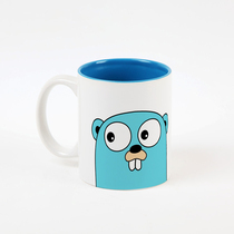 Programmer artifact peripheral gift go cup go language golang code farmer geek ape IT boyfriend water cup