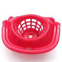 Floor mop bucket squeeze water frame dehydration basket old-fashioned mop bucket accessories wringer mop bucket hand squeeze water rack to drain water