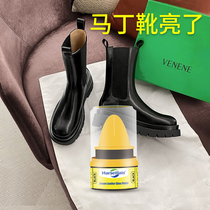 Leather shoe polish black leather maintenance oil advanced care oil shoe brush integrated liquid leather shoe oil colorless Universal Universal