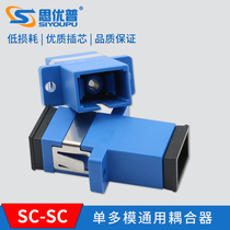Siupu SC fiber optic coupler sc-sc flange adapter connector to connector Telecom class