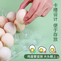 Plastic transparent egg tray 10 large disposable earthen egg packaging box factory direct 100