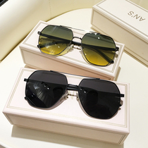 Pilot Multilateral Tide Brand Polarized sun glasses Car Special Driving 2020 New Sunglasses Men Tide Red Driving