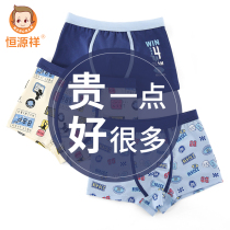 Hengyuanxiang childrens underwear mens boxer boys cotton boxer pants baby boy childrens middle child shorts YY