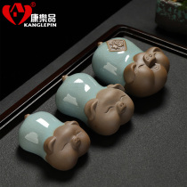 Concord Pig Pig Tea Petty Pig Pig Pig Pig Pig Tea Pig Open Can Breed Purple Sand Xiao Pig Tea Play