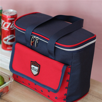 Bento bag Lunch box insulation bag handbag bag out of fashion aluminum foil thickened office worker ice bag waterproof large